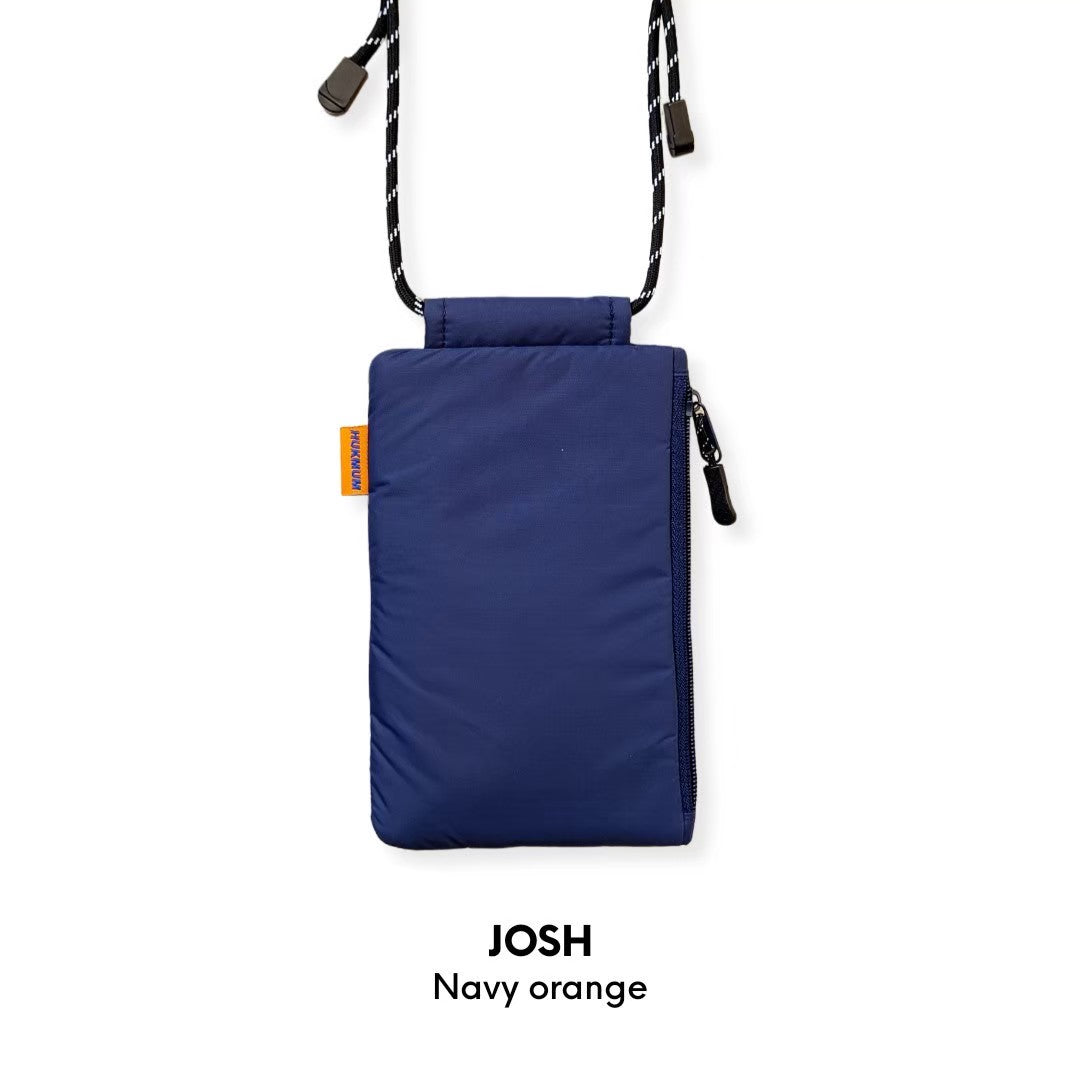 HUKMUM - Josh Phone Bag (Navy Orange)