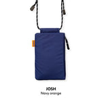 Load image into Gallery viewer, HUKMUM - Josh Phone Bag (Navy Orange)
