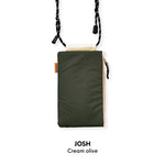 Load image into Gallery viewer, HUKMUM - Josh Phone Bag (Cream Olive)
