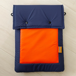 Load image into Gallery viewer, HUKMUM - 13&quot; Tabtab Laptop Bag (Navy Orange)
