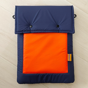 HUKMUM - 15" Tabtab Laptop Bag (Navy Orange)