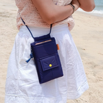 Load image into Gallery viewer, HUKMUM - Josh Phone Bag (All Navy)
