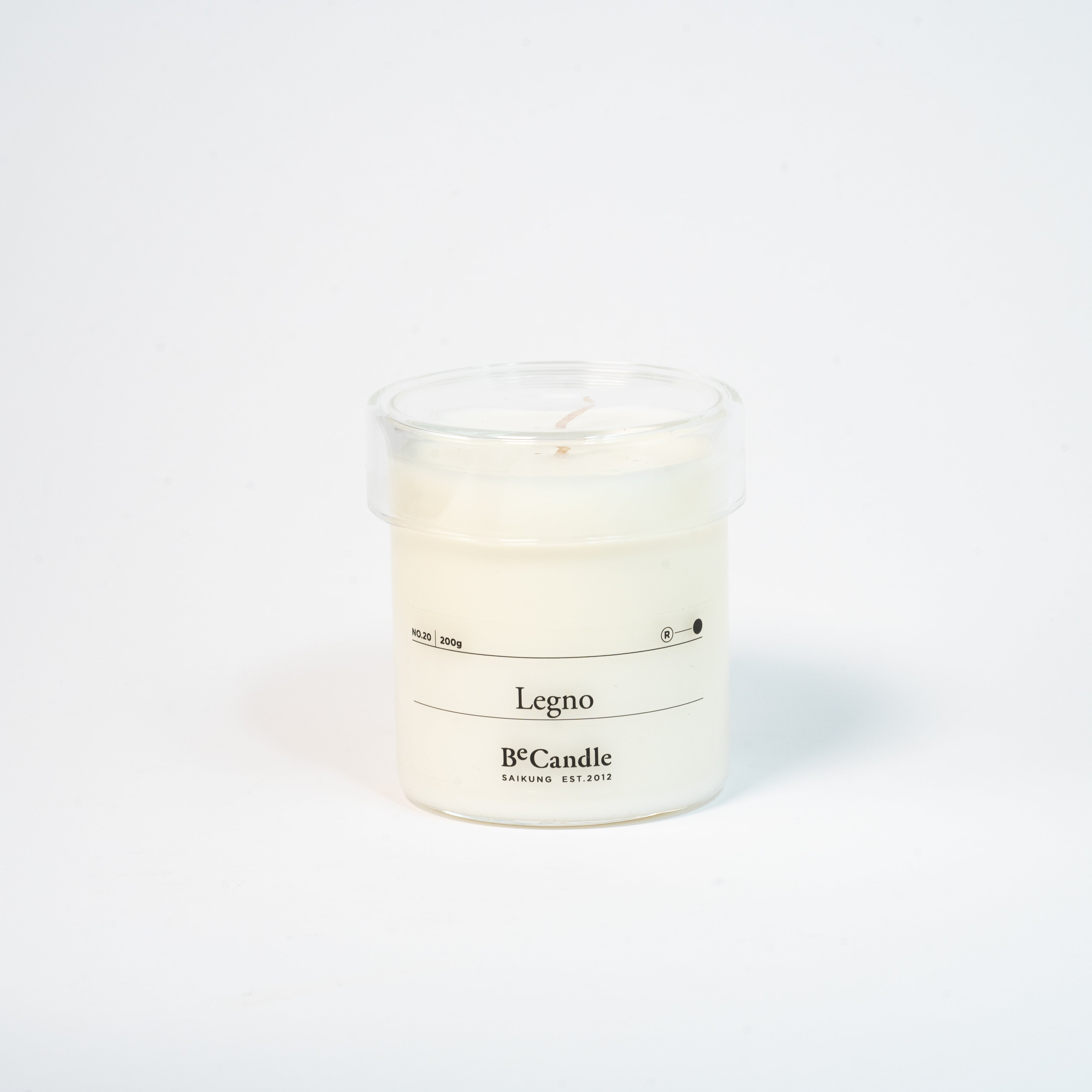 BeCandle 20. Legno (200g / approx 50hrs)