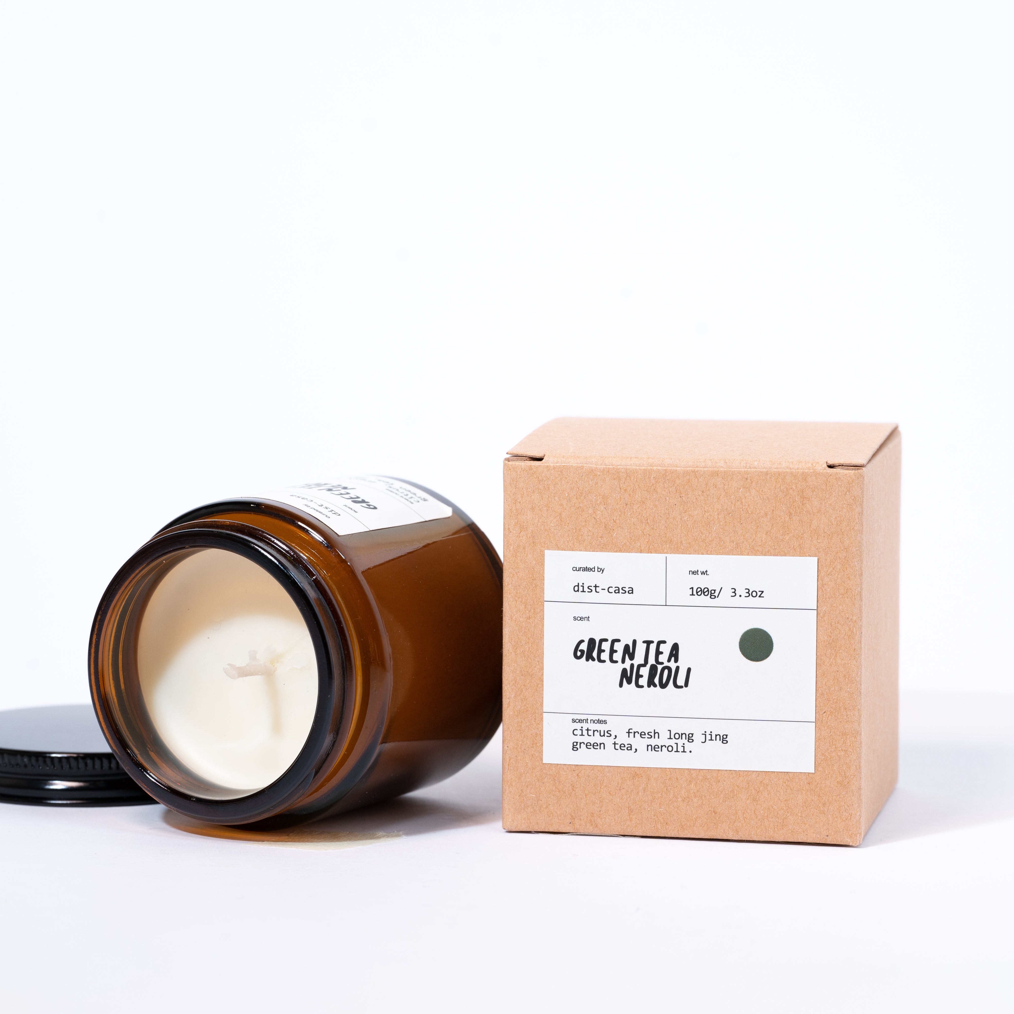 DIST- Candle (100g) - Green Tea Neroli