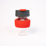 Load image into Gallery viewer, PO: Magical Magnetic Tea Tumbler Glass Tea Cup Tea Infuser (Red)

