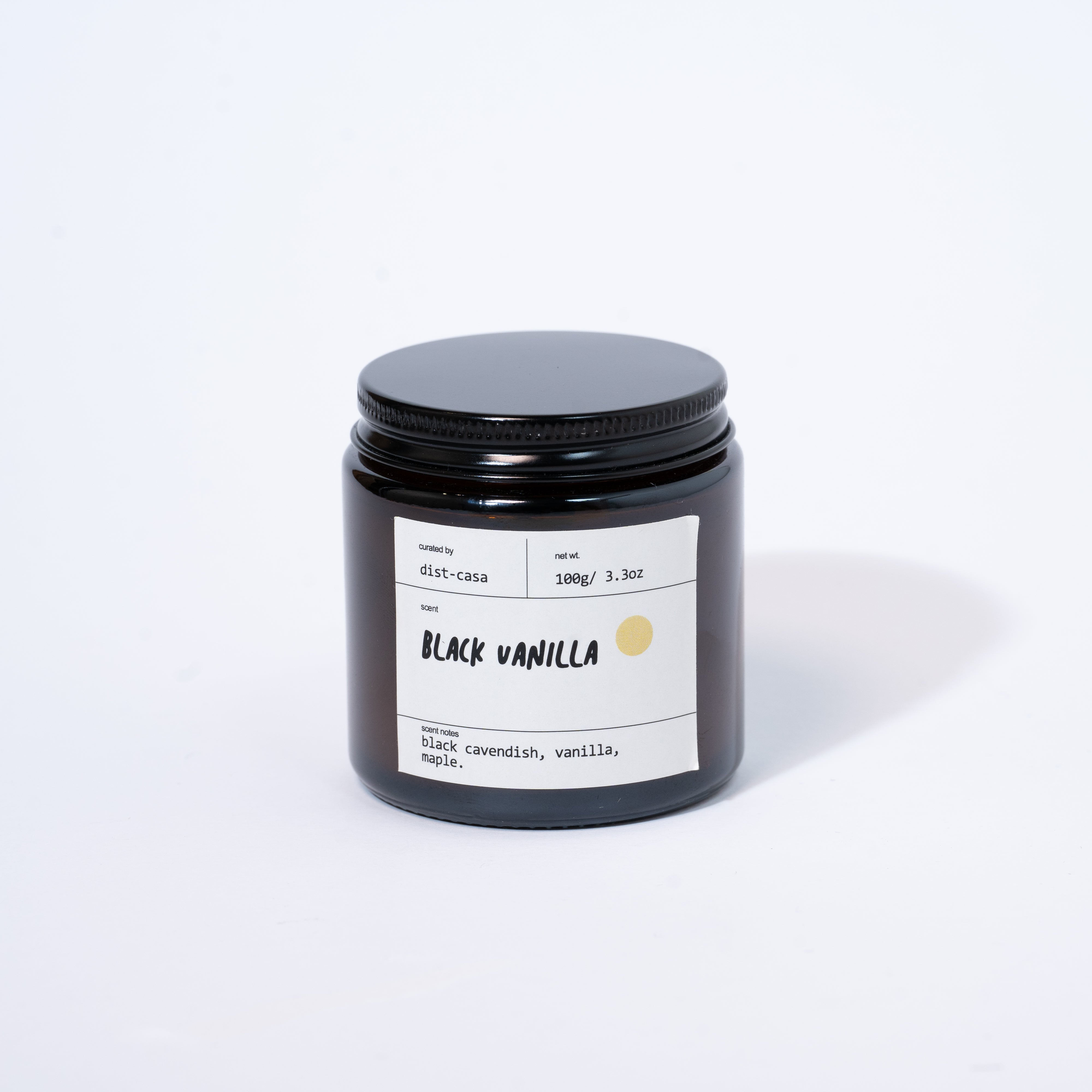 DIST- Candle (100g) - Black Vanilla