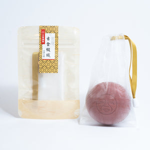Dachun Soap - Ancient Gold Satin Woven Foaming Pouch (Without Bar Soap)