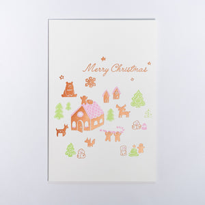 Ditto Ditto Gift Card - "Merry Christmas" (Ginger Bread)
