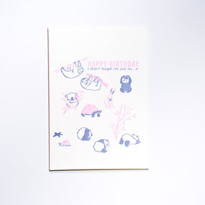Ditto Ditto Gift Card - "Happy Birthday (Panda)"