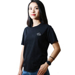Load image into Gallery viewer, Loop Design - Classic 100% Premium Cotton Unisex T-shirt (Black)
