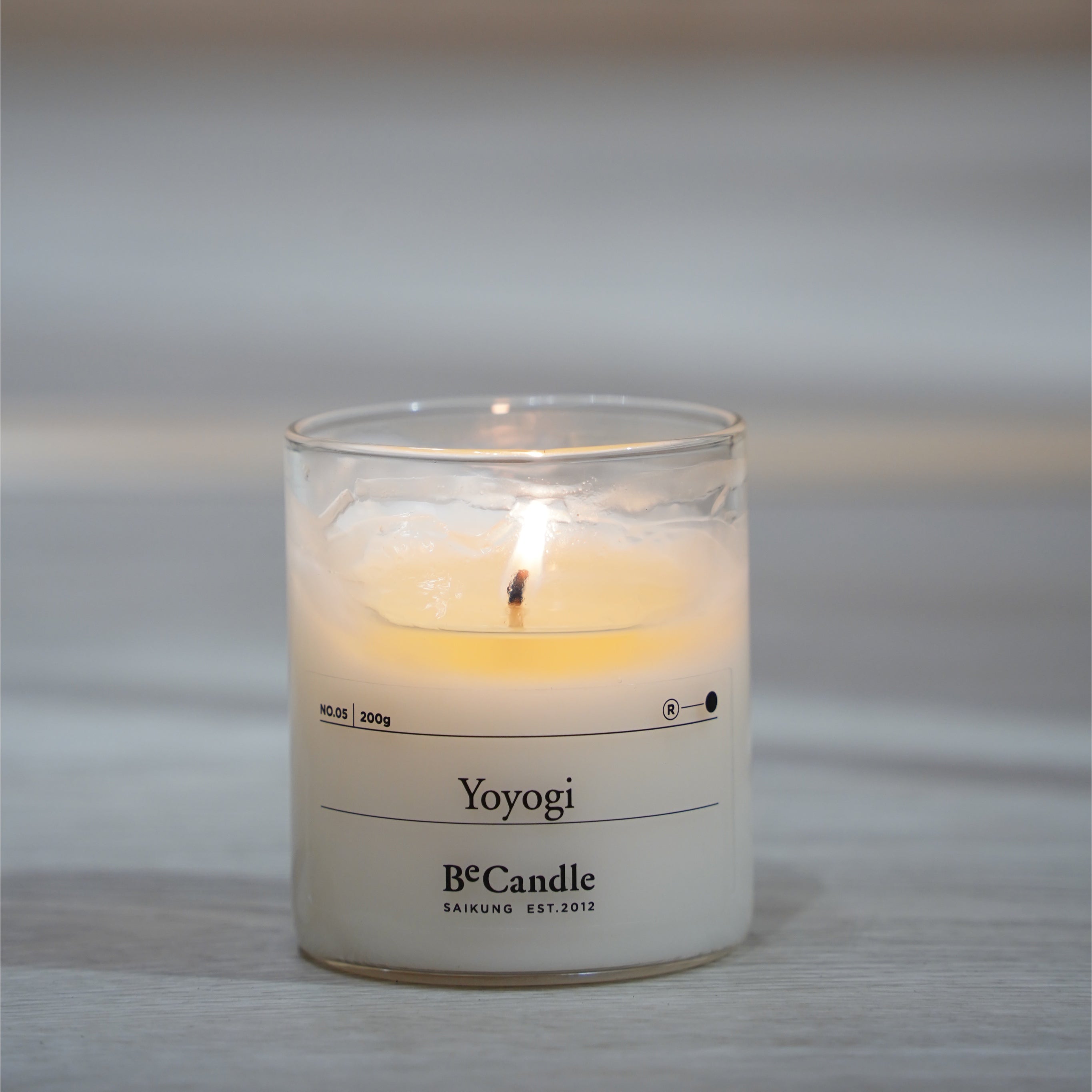 BeCandle 84. Jasmine Peach (200g / approx 50hrs)