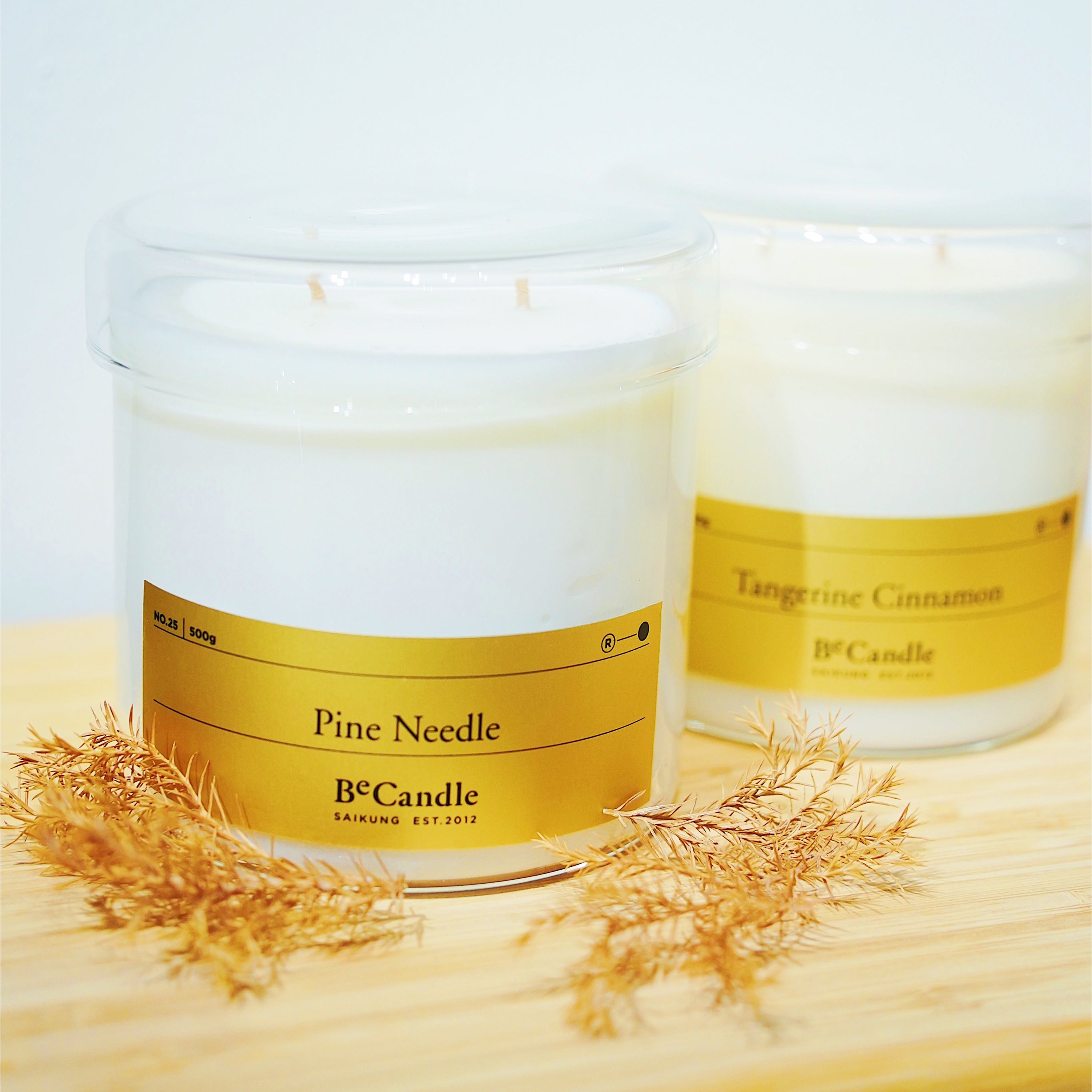 BeCandle Limited Edition Pine Needle (500g / approx 120hrs)