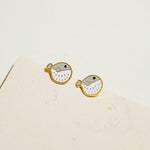 Load image into Gallery viewer, Little Oh - Stud Earrings (Puffer Fish)
