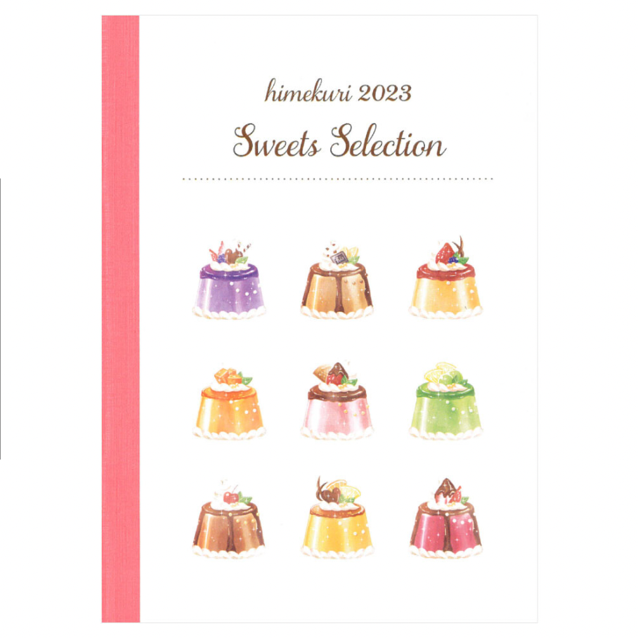 Himekuri - 2023 Sticky Calendar (Sweets) with A6 Booklet