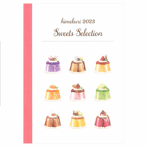 Himekuri - 2023 Sticky Calendar (Sweets) with A6 Booklet