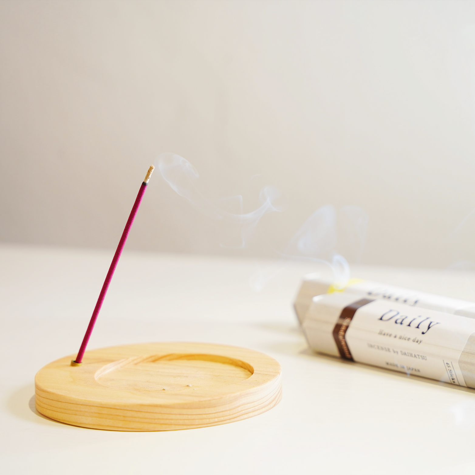 Trunk Design - Wood Incense Holder (Oil Finish)