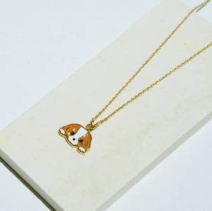 Little Oh - Short Necklace (Cavalier King Charles Spaniel)