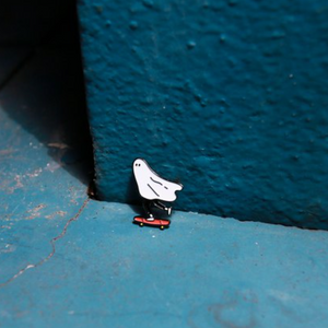 PPPPPINS - Skate board Ghost (Red)
