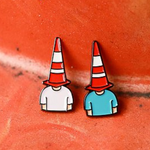 Load image into Gallery viewer, PPPPPINS - Cone Boy (Grey)
