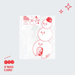 Load image into Gallery viewer, The Weird Things - Post Card (Xmas - Snowman Igloo)
