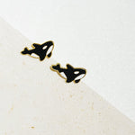 Load image into Gallery viewer, Little Oh - Stud Earrings (Killer Whale)
